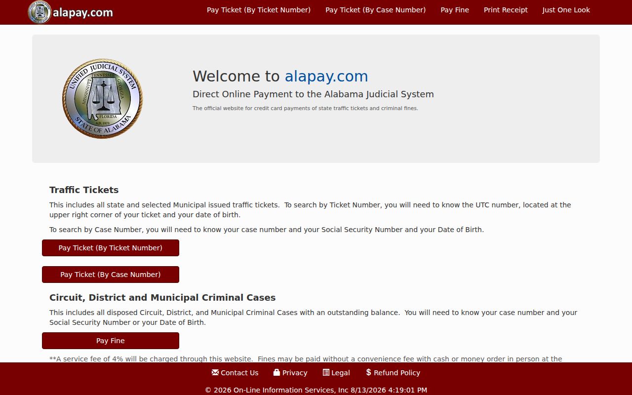 Alapay source for payments tied to Winston County criminal dockets