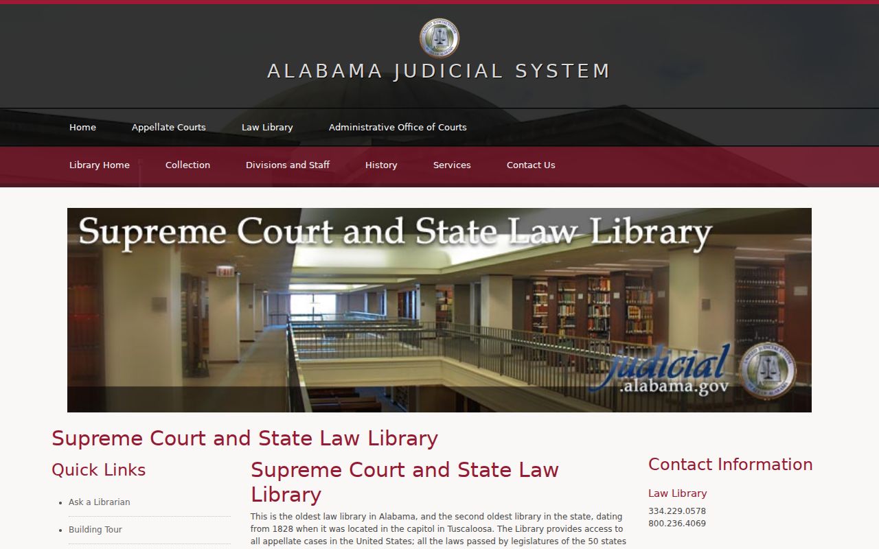 Alabama State Law Library source for Winston County civil docket rules