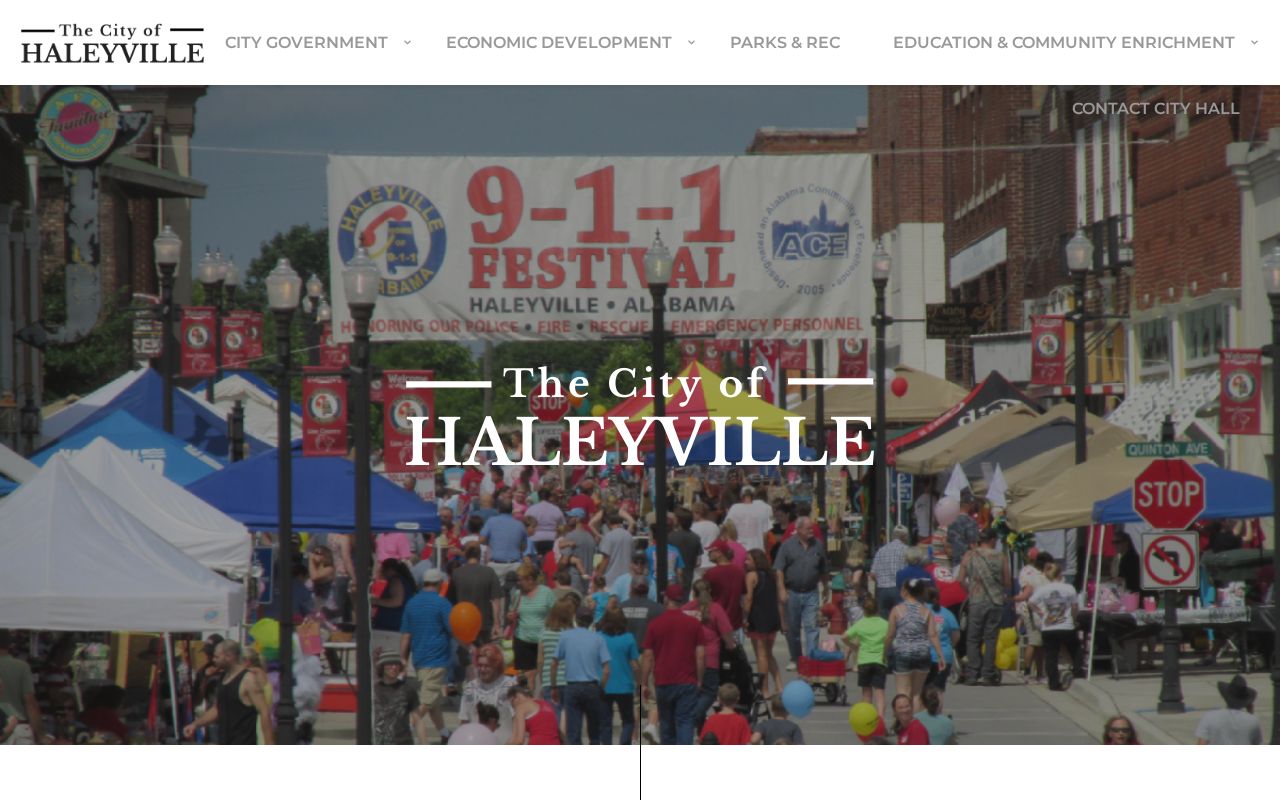 Haleyville municipal source for Winston County traffic tickets