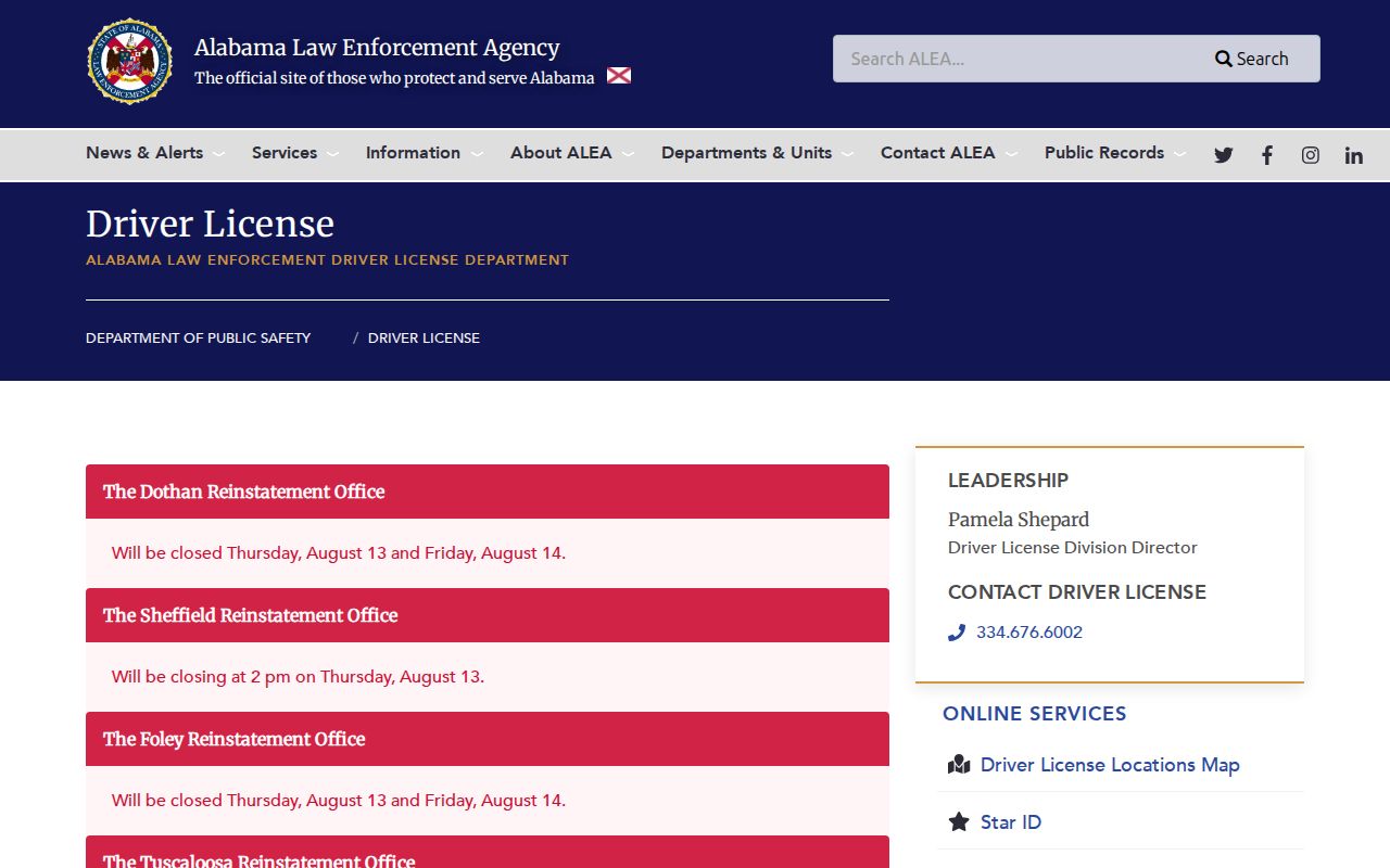 ALEA source distinguished from Winston County traffic ticket records